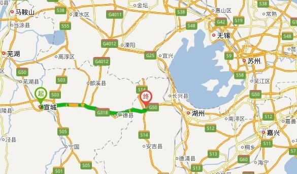 为什么G50宣广高速广德段老是堵车 - 汇30资讯