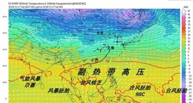 第27号台风桃芝生成，为什么11月份还有台风活跃呢 - 汇30资讯